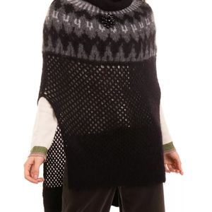 (SOLD) High by Claire Campbell Poncho Size Large